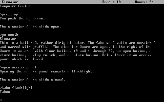 Screenshot Thumbnail / Media File 1 for Lurking Horror (1987)(Infocom)