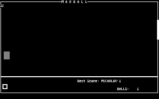 Screenshot Thumbnail / Media File 1 for Madball (1985)(Microtec)