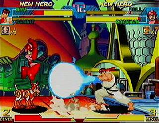 Screenshot Thumbnail / Media File 1 for Marvel vs. Capcom - Clash of Super Heroes (USA)