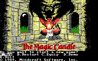 Screenshot Thumbnail / Media File 1 for Magic Candle The (1989)(Mindcraft)