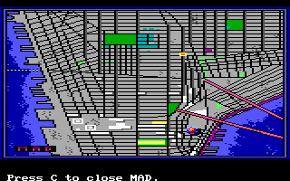 Screenshot Thumbnail / Media File 1 for Manhunter 1 New York (1988)(Sierra Online)(Rev)