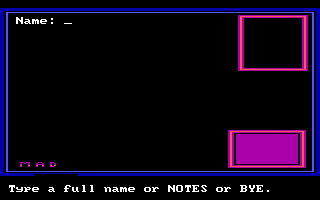 Screenshot Thumbnail / Media File 1 for Manhunter 1 New York (1988)(Sierra Online)(Rev)