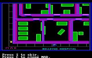 Screenshot Thumbnail / Media File 1 for Manhunter 1 New York (1988)(Sierra Online)