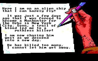 Screenshot Thumbnail / Media File 1 for Manhunter 2 San Francisco (1989)(Evryware)