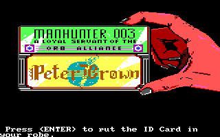 Screenshot Thumbnail / Media File 1 for Manhunter 2 San Francisco (1989)(Sierra Online)