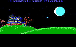 Screenshot Thumbnail / Media File 1 for Maniac Mansion (1987)(Lucas Arts)