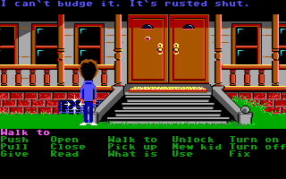 Screenshot Thumbnail / Media File 1 for Maniac Mansion (1987)(Lucas Arts)