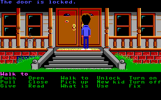 Screenshot Thumbnail / Media File 1 for Maniac Mansion (1988)(Lucas Arts)