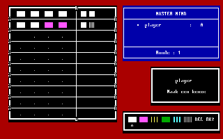 Screenshot Thumbnail / Media File 1 for Mastermind (1990)(Hvb)