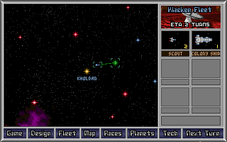 Screenshot Thumbnail / Media File 1 for Master Of Orion 1.3 (1992)(Microprose Software Inc)