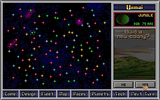 Screenshot Thumbnail / Media File 1 for Master Of Orion 1.3 (1992)(Microprose Software Inc)
