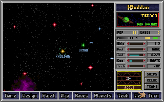 Screenshot Thumbnail / Media File 1 for Master Of Orion 1.3 (1992)(Microprose Software Inc)
