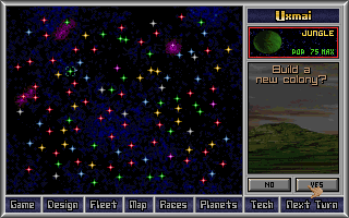 Screenshot Thumbnail / Media File 1 for Master Of Orion (1992)(Microprose Software Inc)