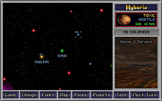 Screenshot Thumbnail / Media File 1 for Master Of Orion (1992)(Microprose Software Inc)