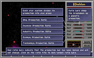 Screenshot Thumbnail / Media File 1 for Master Of Orion Original Install (1994)(Simtex)