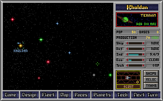 Screenshot Thumbnail / Media File 1 for Master Of Orion Original Install (1994)(Simtex)