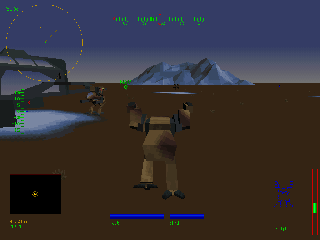 Screenshot Thumbnail / Media File 1 for Mech Warrior 2 CD (1995)(Activision)