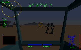 Screenshot Thumbnail / Media File 1 for Mech Warrior 2 Mercenaries (1996)(Activision)