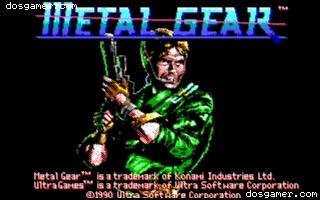 Screenshot Thumbnail / Media File 1 for Metal Gear (1987)(Konami)
