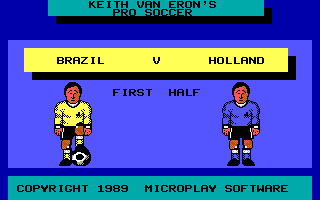Screenshot Thumbnail / Media File 1 for Microprose Pro Soccer (1988)(Microprose Software Inc)