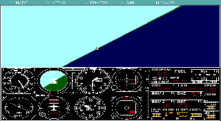 Screenshot Thumbnail / Media File 1 for Microsoft Flight Simulator 2.1 (1988)(Microsoft Game Studios)