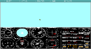 Screenshot Thumbnail / Media File 1 for Microsoft Flight Simulator 2.1 (1988)(Microsoft Game Studios)