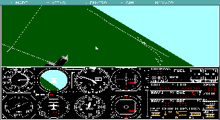 Screenshot Thumbnail / Media File 1 for Microsoft Flight Simulator 2.1 (1988)(Microsoft Game Studios)