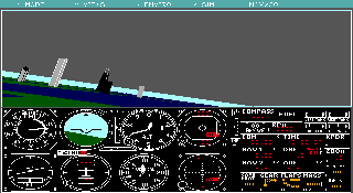 Screenshot Thumbnail / Media File 1 for Microsoft Flight Simulator 4.0a (1989)(Microsoft Game Studios)