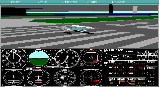 Screenshot Thumbnail / Media File 1 for Microsoft Flight Simulator 4.0a (1989)(Microsoft Game Studios)