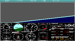 Screenshot Thumbnail / Media File 1 for Microsoft Flight Simulator 4 (1989)(Microsoft Game Studios)