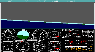 Screenshot Thumbnail / Media File 1 for Microsoft Flight Simulator 4 (1989)(Microsoft Game Studios)