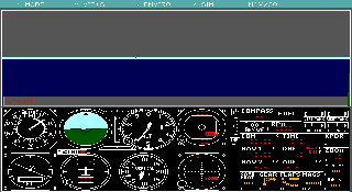 Screenshot Thumbnail / Media File 1 for Microsoft Flight Simulator 4 (1989)(Microsoft Game Studios)