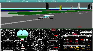 Screenshot Thumbnail / Media File 1 for Microsoft Flight Simulator 4 Plus ATC USA West Scenery and Flight Assignment System (1994)(Microsoft)