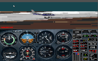 Screenshot Thumbnail / Media File 1 for Microsoft Flight Simulator 5 Scenery Disk New York (1993)(Microsoft)