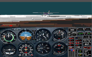 Screenshot Thumbnail / Media File 1 for Microsoft Flight Simulator 5 Scenery Disk New York (1993)(Microsoft)