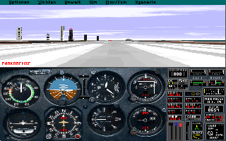 Screenshot Thumbnail / Media File 1 for Microsoft Flight Simulator CDROM 5.1 (1993)(Microsoft)