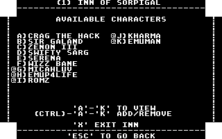 Screenshot Thumbnail / Media File 1 for Might And Magic 1 (1986)(New World Computing Inc)