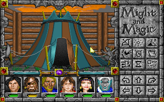 Screenshot Thumbnail / Media File 1 for Might And Magic 5 Darkside Of Xeen Original Install (1993)(New World Computing Inc)