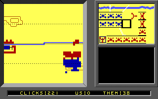 Screenshot Thumbnail / Media File 1 for Modem Wars (1988)(Electronic Arts Inc)
