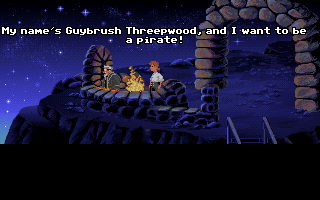 Screenshot Thumbnail / Media File 1 for Monkey Island Ega (1989)(Lucas Arts)