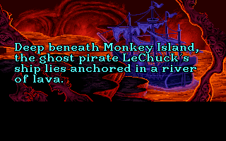 Screenshot Thumbnail / Media File 1 for Monkey Island Ega (1989)(Lucas Arts)