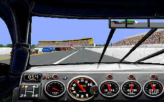 Screenshot Thumbnail / Media File 1 for Nascar Racing (1994)(Avalon Interactive)