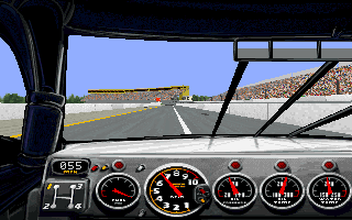 Screenshot Thumbnail / Media File 1 for Nascar Racing (1994)(Papyrus Design Group)