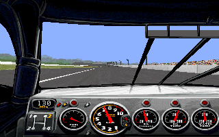 Screenshot Thumbnail / Media File 1 for Nascar Racing (1994)(Papyrus Design Group)