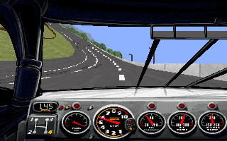Screenshot Thumbnail / Media File 1 for Nascar Racing (1994)(Papyrus Design Group)