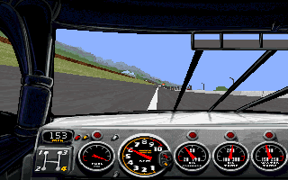 Screenshot Thumbnail / Media File 1 for Nascar Racing (1994)(Papyrus Design Group)