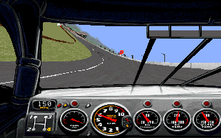 Screenshot Thumbnail / Media File 1 for Nascar Racing (1994)(Papyrus Design Group)