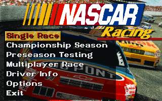 Screenshot Thumbnail / Media File 1 for Nascar Racing 1995 Updates (1995)(Papyrus)