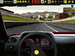 Screenshot Thumbnail / Media File 1 for Need For Speed (1995)(Pioneer Productions)