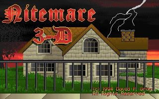 Screenshot Thumbnail / Media File 1 for Nitemare 3d (1994)(David Gray)